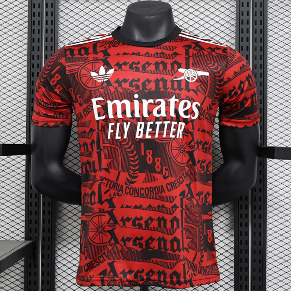 24/25 ARS Red Letter Player Version  Soccer Jersey