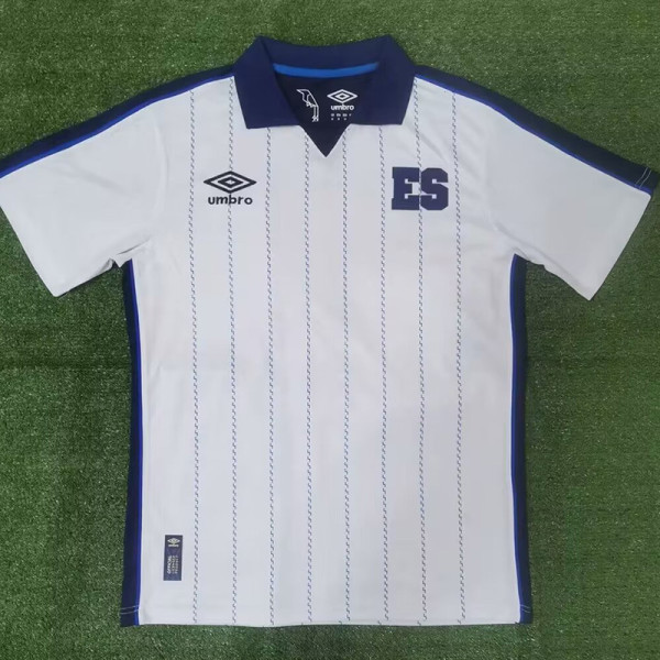 24/25  Salvador White Special Edition Fans Soccer Jersey