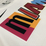 22/23 HEAT ADERAYO #13 White City Edition Top Quality Hot Pressing NBA Jersey