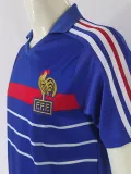 1982/1984 France Home Retro Soccer Jersey