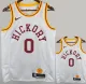 19/20 Indiana Pacers HALIBURTON #0 White Retro Top Quality Hot Pressing NBA Jersey