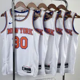 22/23 KNICKS BRUNSON #11 White Top Quality Hot Pressing NBA Jersey
