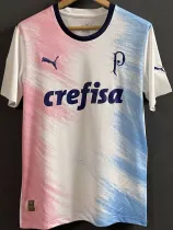 24/25  Palmeiras White & Pink Training shirts