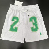 24/25 New JOR (N23)White Quarter shorts(带23号）