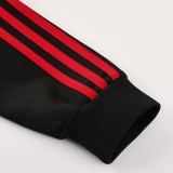 24/25  Man Utd  Black（Red Edge Jacket Tracksuit （三红边）