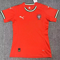 25/26 Portugal Home Women Soccer Jersey（女)