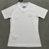 25/26 Santos FC Home Women Soccer Jersey#女(Print All Sponsor)(新全广告、背上NVA~SRTE)