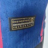24/25 BAR Red Blue Special Edition Player Version Soccer Jersey (大胸花）