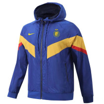24/25 Al-Nassr  Blue & Yellow Windbreaker(黄标）
