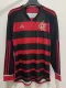 24/25 Flamengo Home Fans  Long Sleeve Soccer Jersey(长袖)