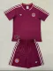 25/26 Bayern Red Retro Kids  Soccer Jersey