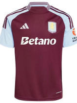 24/25 Aston Villa Home  Fans Soccer Jersey