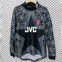 1994/1995 ARS Black Goalkeeper Long Sleeve Retro Soccer Jersey