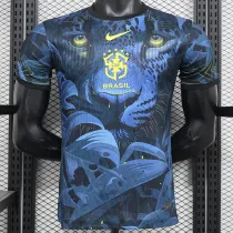 24/25 Brazil Blue Tiger Head Special Edition Player Version Soccer Jersey