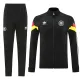 24/25 Germany Black Jacket Tracksuit#06(袖带红黄边）