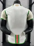 24/25 Algeria White Green Player Version Soccer Jersey
