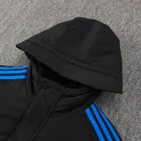 24/25 G230 Black Hooded Cotton Coat