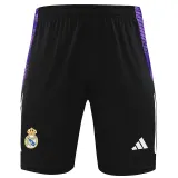 24/25 RMA Black (Purple Edge)  Training Shorts Pants (紫边）