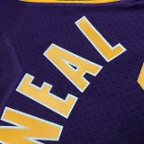 2000 LAKERS O‘NEAL #34 Purple Retro Top Quality Hot Pressing NBA Jersey(V领)