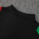 24/25 ARS Black& Green Half Pull Kids  Tracksuit (童装/半拉链)