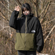 2025 New THE NORTH FACE  Women Black  Hooded Windbreaker女黑
