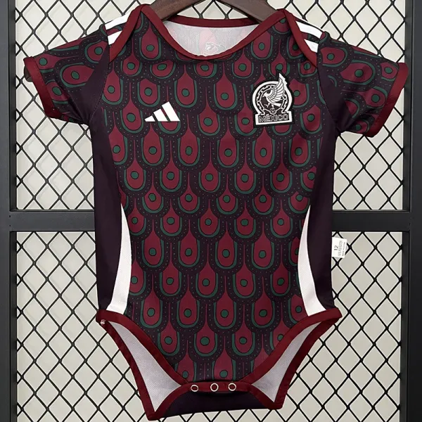 24/25 Mexico Home  Baby Infant Crawl Suit