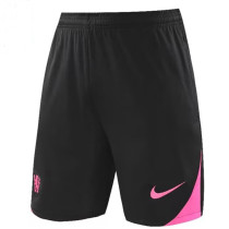 24/25 CHE Black Training Shorts Pants(粉边）