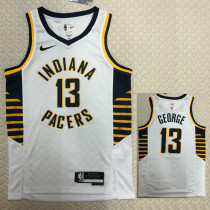 22/23 Indiana Pacers GEORGE #13 White Top Quality Hot Pressing NBA Jersey