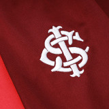 24/25 Internacional Red Half Pull Tracksuit  (半拉链、B828)