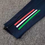 24/25 Italy Sapphire Blue Kids Half Pull Tracksuit  (半拉链、童装)