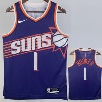 23/24 SUNS BOOKER #1 Purple Top Quality Hot Pressing NBA Jersey