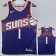 23/24 SUNS BOOKER #1 Purple Top Quality Hot Pressing NBA Jersey