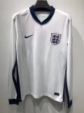 2024 England Home Long Sleeve Soccer Jersey (长袖)
