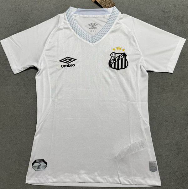 25/26 Santos FC Home Women Soccer Jersey#女