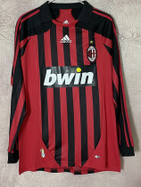2007/2008 ACM Home Long Sleeve Retro Soccer Jersey (长袖)