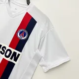 2002/2003 PSG Paris Away White Retro Soccer Jersey