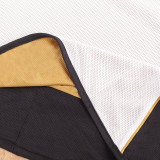 2001/2002 Man Utd 100th Centenary Gold White Two-Sided  Long Sleeve Retro Soccer Jersey