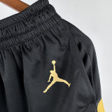 23/24 Cleveland Cavaliers Black Edition Top Quality NBA Pants (Trapeze Edition) 飞人版