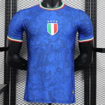24/25 Italy Blue Special Edition Player Version Soccer Jersey