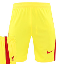 24/25 LIV Yellow Training Shorts Pants (大红边）