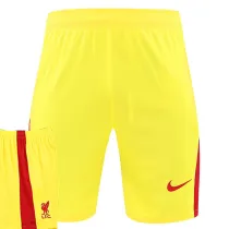24/25 LIV Yellow Training Shorts Pants (大红边）