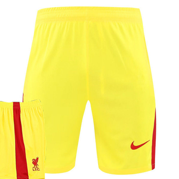 24/25 LIV Yellow Training Shorts Pants (大红边）