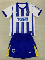 24/25 Brighton Home Kids  Soccer Jersey