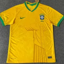 22/23 Brazil Yellow Goddess Special Edition Fans Soccer Jersey