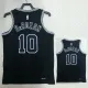 22/23 SA Spurs DEROZAN #10 Black Top Quality Hot Pressing NBA Jersey (Retro Logo)