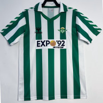 1988/1989  Real Betis Home Retro Soccer Jersey