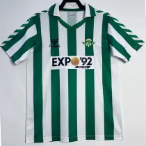 1988/1989  Real Betis Home Retro Soccer Jersey