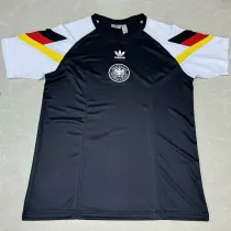 2024 Germany Black White sleeves Training Shirt（白袖）