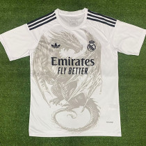24/25 RMA White Feather Dragon Special Edition  Fans Soccer Jersey