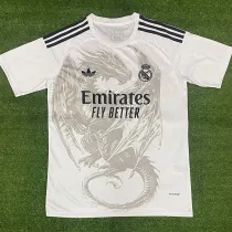 24/25 RMA White Feather Dragon Special Edition  Fans Soccer Jersey